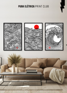 O Significado das Ondas na Arte Japonesa