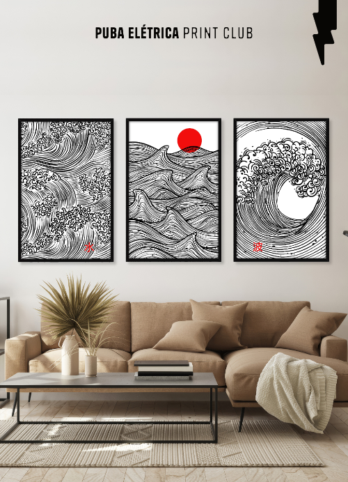 O Significado das Ondas na Arte Japonesa